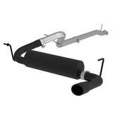 MBRP 12 Jeep Wrangler/ Rubicon 3.6L Cat Back Single Rear Exit Black Exhaust | S5526BLK