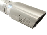 AFE aFe Atlas 5in DPF-Back Aluminized Steel Exh Sys, Ford Diesel Trucks 08-10 V8-6.4L (td) Polished tip 49-03054-P