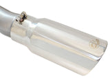 AFE aFe MACHForce XP Exhaust 3in-3.5in SS Single Side Ext CB w/ Polish Tip 99-04 Ford F-250 V8 5.4L/6.8L 49-43076-P