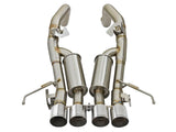 AFE aFe MACHForce XP 3in-2 1/2in Axle Back 304SS Exhaust w/ Polished Tips 14-17 Chevy Corvette V8-6.2L 49-34056-P