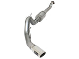 AFE aFe Atlas Exhausts 4in Cat-Back Aluminized Steel Exhaust 2015 Ford F-150 V6 3.5L (tt) Polished Tip 49-03069-P