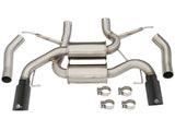 AFE aFe MACHForce XP 2.5in Axle Back Stainless Exhaust w/ Black Tips 07-13 BMW 335i 3.0L L6 (E90/92) N55 49-36327-B