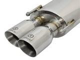 AFE aFe Takeda 16-17 Lexus RC 200T 2.0L (t) 2in. SS Axle-Back Exhaust System w/Polished Tips 49-36037-P
