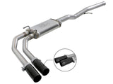 AFE aFe Rebel Series 3in to 2.5in 409 SS Cat-Back Exhaust w/ Black Tips 09-18 GM Silverado/Sierra 5.4L 49-44098-B