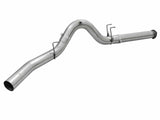 aFe Atlas Exhausts 5in DPF-Back Aluminized Steel Exhaust System 2015 Ford Diesel V8 6.7L (td) No Tip | 49-03064
