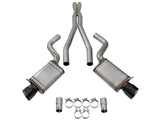 AFE aFe Mach Force-Xp 3in CB Stainless Steel Dual Exhaust System w/ Black Tips 09-15 Cadillac CTS-V 49-34063-B