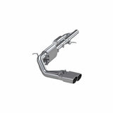 MBRP 09+ Chevrolet Silverado 1500 3in Cat Back Pre-Axle Dual Outlet w/ 4in Tip - T304 | S5081304