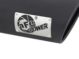 AFE aFe MACHForce XP 3in Inlet x 4in Outlet x 9in Length Clamp-On Black Tip 49T30401-B09