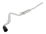 afe Apollo GT Series 2019 GM Silverado/Sierra 1500 4.3L/5.3L 409 SS CatBack Exhaust System w/Blk Tip | 49-44107-B