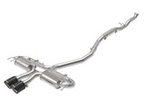 AFE aFe Takeda 3in 304 SS Cat-Back Exhaust System w/CF Tips 17-20 Honda Civic Sport L4-1.5L (t) 49-36624-C