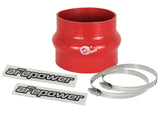 aFe Magnum FORCE CAI Univ. Silicone Coupling Kit (3.75in. ID to 3.5in. ID) Straight Reducer - Red | 59-00061