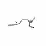 MBRP 14 Chevy/GMC 1500 Silverado/Sierra 4.3L V6/5.3L V8 Dual Split Side Alum 3in Cat Back Exhaust | S5082AL