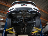 AFE aFe Takeda 2.5in 304SS Cat-Back Exhaust System 17-20 Honda Civic SI Coupe L4-1.5L (t) - Polished Tip 49-36620-P
