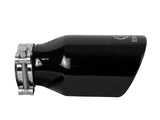 AFE aFe Takeda 304 Stainless Steel Clamp-On Exhaust Tip 2.5in.Inlet / 4in Outlet - Black 49T25404-B08