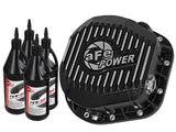 AFE aFe Pro Series Rear Diff Cover Kit Black w/ Gear Oil 86-16 Ford F-250/F-350 V8 7.3L/6.0L/6.4L/6.7L 46-70022-WL