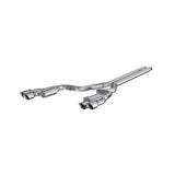 MBRP 18-19 Ford Mustang GT 5.0 3in Cat Back Quad Tip Race Version - T304 | S7207304