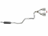 AFE aFe Rebel Series 2.5in. 304 SS C/B Exhaust System 2018 Jeep Wrangler (JL) V6-3.6L - Polished Tip 49-38071-P