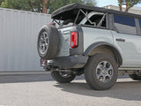AFE aFe 2021+ Ford Bronco L4-2.3L (t) / V6-2.7L (tt) Vulcan 3in. to 2.5in. SS Cat-Back - Carbon 49-33138-C