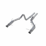 MBRP 11-12 Ford Shelby GT 500 T304 3in Cat Back Dual Split Rear Race Version 4.5in Tips | S7260304
