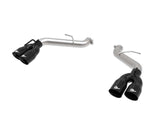 aFe POWER MACH Force-Xp 3in Axle-Back Exhaust 16-20 Chevrolet Camaro SS V8 6.2L w/o Mufflers - Black | 49-44119NM-B