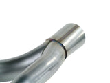 AFE aFe Twisted Steel Delete Down-Pipe and Y-Pipe 2 to 2-1/2in Alum Steel Exhaust 12-16 Jeep Wrangler 48-06210