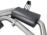 AFE aFe MACH Force-Xp 2.5in 304 SS Cat-Back Exhaust w/ Polished Tips 01-06 BMW M3 49-36344-P