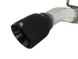 AFE aFe MACHForce XP Exhaust 2.5in Stainless Steel CB/10-13 Chevy Camaro V6-3.6L (td) (gloss blk tip) 49-44042-B