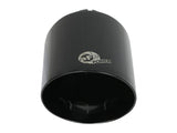 AFE aFe Takeda 409 SS Clamp-On Exhaust Tip 2.5in. Inlet / 4.5in. Outlet / 7in. L - Black 49T25454-B071