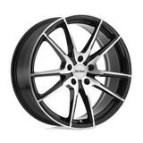 Petrol 17x8 et40 / 5x108 / cb72.1 Petrol P0A 17" 5x108 Gloss Black W/ Machined Cut Face 1780P0A405108B72