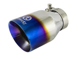 AFE aFe Takeda 13-17 Hyundai Veloster L4-1.6L 2-1/2in 304 SS Axle-Back Exhaust w/ Blue Flame Tips 49-37019-L
