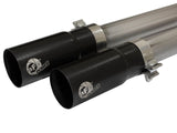 AFE aFe Rebel Series CB 3in Middle Side Exit SS Exht w/ Black Tips 09-16 Chevy Silverado/GMC Sierra 1500 49-44062-B