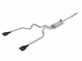 AFE aFe Gemini XV 3in 304 SS Cat-Back Exhaust w/ Cutout 19-21 GM Silverado/Sierra 1500 V8- w/ Black Tips 49-34139-B