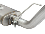 aFe MACH Force XP 2.5in Cat-Back Stainless Steel Exhaust System w/Black Tip Toyota Tacoma 13-14 2.7L | 49-46024-B