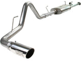 aFe MACHForce XP Exhaust Cat-Back SS-409 07-09 Toyota Tundra V8-5.7L w/ Polished Tip | 49-46006-P