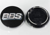 BBS Carbon Silver Center Cap (Sold Each) - 70.6mm 5-Tab | 10.02.3604