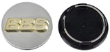 BBS White & Gold Center Cap (Sold Each) - 70.6mm 3-Tab | 56.24.190