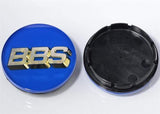 BBS Blue Gold Center Cap (Sold Each) - 56mm | 56.24.203