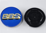 BBS Blue Gold Center Cap (Sold Each) - 70.6mm 3-Tab | 56.24.206