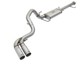 aFe Rebel Series 3in Stainless Steel Cat-Back Exhaust System w/Polished Tips 07-14 Toyota FJ Cruiser | 49-46030-P