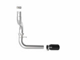 AFE aFe 20-21 Jeep Wrangler Large Bore-HD 3in 304 Stainless Steel DPF-Back Exhaust System - Black Tip 49-38092-B