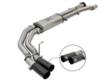 AFE aFe POWER Rebel Series 3in 409 SS Cat Back Exhaust w/ Black Tips 17 Ford F-150 Raptor V6-3.5L 49-43091-B