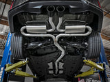 AFE aFe Takeda 3in 304 SS Cat-Back Exhaust System w/ Black Tips 2017+ Honda Civic Si (4dr) I4 1.5L (t) 49-36621-B