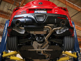 AFE aFe POWER Takeda 2020 Toyota Supra L6-3.0L (t) 3in-2.5in 304 SS CB Exhaust Carbon Tips 49-36043-C