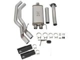 aFe Rebel Exhausts 3in SS Cat-Back 15-16 Ford F-150 EcoBoost V6 2.7/3.5L V8 5.0L w/ Black Tips | 49-43081-B