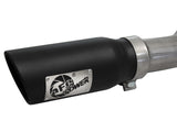 AFE aFe MACHForce XP Exhaust 3in SS Dual Side Exit CB w/ Black Tips 11-14 Ford F150 EcoBoost V6-3.5L TT 49-43056-B