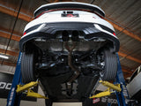 AFE aFe Takeda 2.5in 304SS Cat-Back Exhaust System 17-20 Honda Civic SI Coupe L4-1.5L (t) - Black Tip 49-36620-B