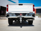 AFE aFe Large Bore-HD 5 IN 409 SS DPF-Back Exhaust System w/Polished Tip 20-21 GM Truck V8-6.6L 49-44125-P