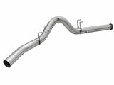 AFE aFe MACHForce XP Exhaust 5in DPF-Back Stainless Steel Exhaust 2015 Ford Turbo Diesel V8 6.7L No Tip 49-43064