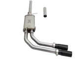 AFE aFe Rebel Series CB 3in Middle Side Exit SS Exht w/ Black Tips 09-16 Chevy Silverado/GMC Sierra 1500 49-44062-B