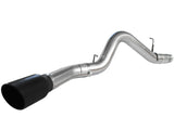 AFE aFe MACHForce XP Exhaust 5in DPF-Back SS 11-13 GM Diesel Trucks V8-6.6L (td) (LML) (Blk Tip) 49-44041-B